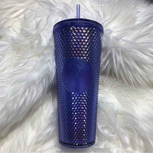 Starbucks Walt Disney World 50th anniversary tumblr iridescent blue/purple NWT - Picture 13 of 15